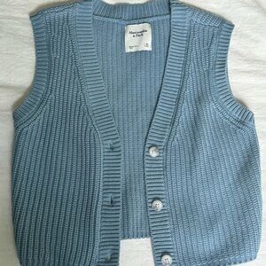 Abercrombie Blue Sweater Vest
